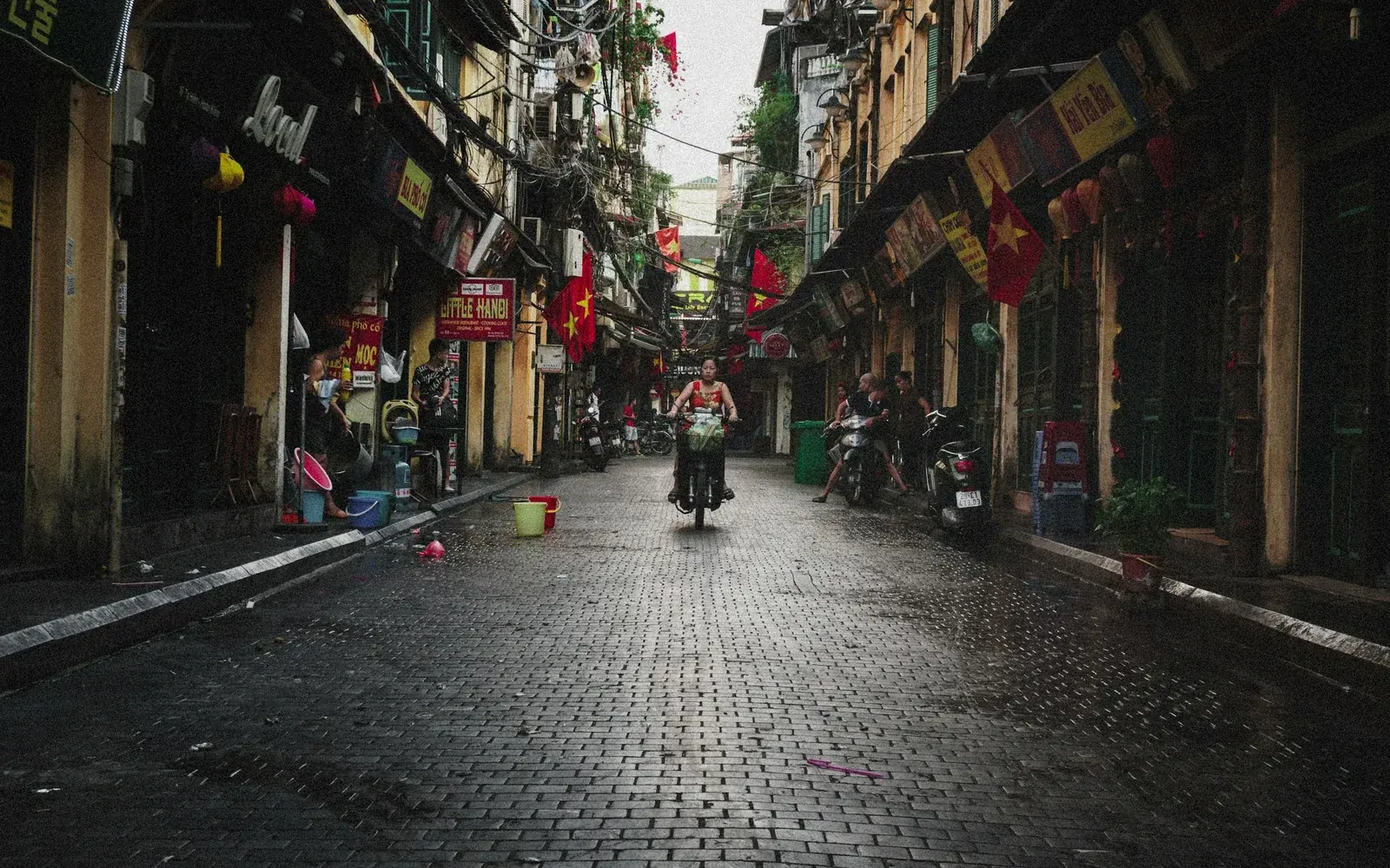 Everyday street life in Vietnam